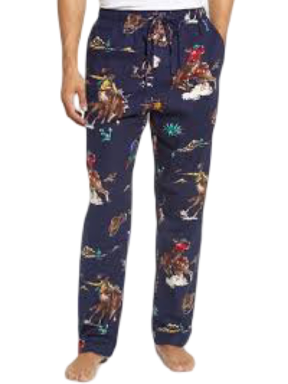 Vintage Polo Ralph Lauren Vintage Rodeo Cowboy Print Pajama Pants Size Medium